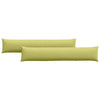 Vidaxl sofa kussens 2 pcs lichtgroen 200 x 40 cm stof