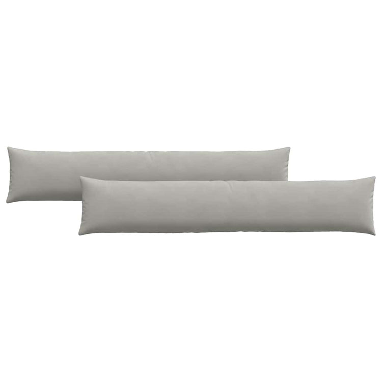 Vidaxl sofa kussens 2 st stof lichtgrijs 200 x 40 cm