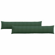 Vidaxl sofa kussens 2 stuks donkergroen 200 x 40 cm cordstof - afbeelding 2