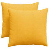 Vidaxl sofa kussens 2 stuks lichtgeel 45 x 45 cm cordstof - afbeelding 2