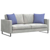 Vidaxl sofa kussens 2 pcs jeans blauw 50 x 50 cm stof