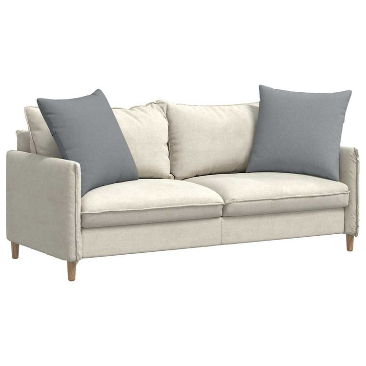 Vidaxl sofa kussens 2 st stof lichtgrijs 60 x 60 cm