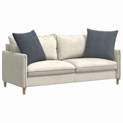 Vidaxl sofa kussens 2 stuks donkergrijs 60 x 60 cm cordstof - afbeelding 3
