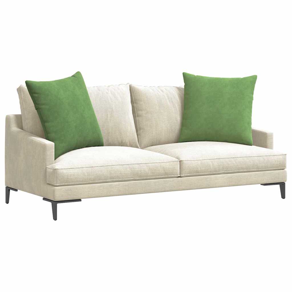 Vidaxl sofa kussens 2 stuks lichtgroen 60 x 60 cm cordstof