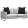 Vidaxl sofa kussens 2 stuks zwart 60 x 60 cm cordstof