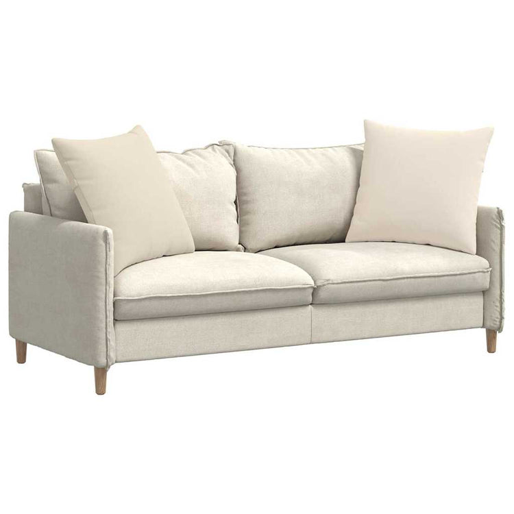 Vidaxl sofa kussens 2 stuks beige 60 x 60 cm stof