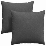 Vidaxl sofa kussens 2 stuks donkergrijs 80 x 80 cm cordstof - afbeelding 2