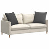 Vidaxl sofa kussens 2 stuks donkergrijs 80 x 80 cm cordstof