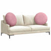Vidaxl zitkussens 2 pcs roze ø 80 x 29 cm fluweel