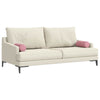 Vidaxl bolster kussens 2 stuks roze ø 15 x 40 cm cordstof