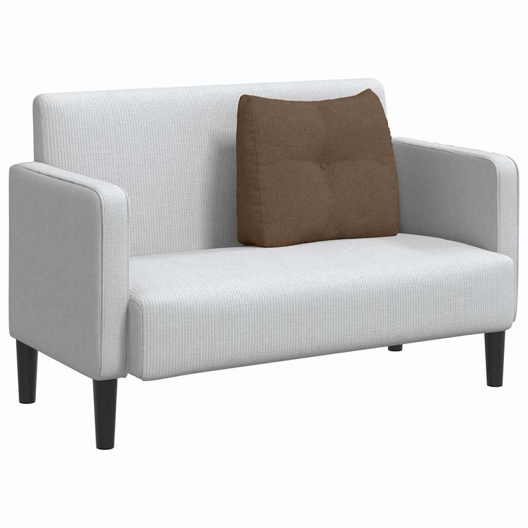 Vidaxl rugkussen bruin 60 x 24 x 50 cm stof