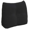 Vidaxl rugkussen zwart 60 x 24 x 50 cm fluweel