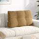Vidaxl rugkussen bruin 80 x 24 x 50 cm fluweel