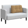 Vidaxl rugkussen bruin 80 x 24 x 50 cm fluweel