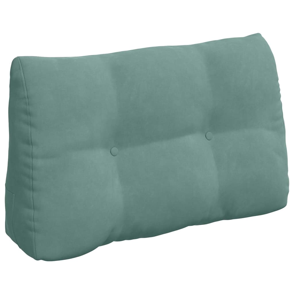 Vidaxl rugkussen zeegroen 80 x 24 x 50 cm fluweel