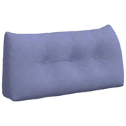 Vidaxl rugkussen jeans blauw 100 x 24 x 50 cm stof - afbeelding 2