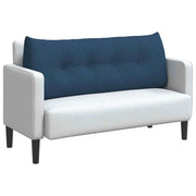 Vidaxl rugkussen blauw 120 x 24 x 50 cm stof - afbeelding 3