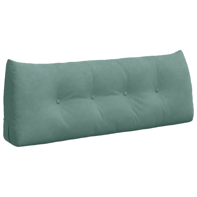 Vidaxl rugkussen zeegroen 120 x 24 x 50 cm fluweel
