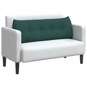 Vidaxl rugkussen donkergroen 140 x 24 x 50 cm stof - afbeelding 3