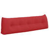 Vidaxl rugkussen rood 160 x 24 x 50 cm stof