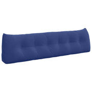 Vidaxl rugkussen politieblauw 180 x 24 x 50 cm fluweel - afbeelding 2