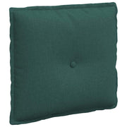 Vidaxl rugkussen donkergroen 50 x 19 x 45 cm stof - afbeelding 2