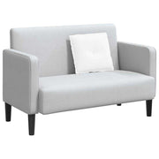 Vidaxl rugkussen wit 50 x 19 x 45 cm stof - afbeelding 3
