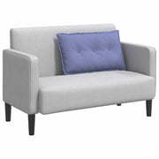 Vidaxl rugkussen jeans blauw 80 x 19 x 50 cm stof - afbeelding 3