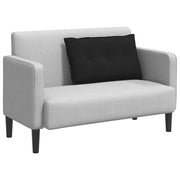 Vidaxl rugkussen zwart 80 x 50 cm microvezel stof - afbeelding 3