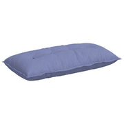 Vidaxl rugkussen jeans blauw 100 x 19 x 50 cm stof - afbeelding 2