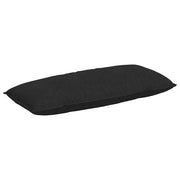 Vidaxl rugkussen zwart 120 x 19 x 50 cm stof - afbeelding 2