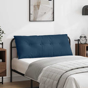 Vidaxl rugkussen blauw 120 x 19 x 50 cm stof - afbeelding 1