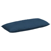 Vidaxl rugkussen blauw 120 x 19 x 50 cm stof - afbeelding 2