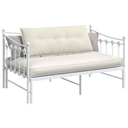 Vidaxl rugkussen crèmekleurig 120 x 50 cm katoen stof - afbeelding 3