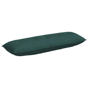 Vidaxl rugkussen donkergroen 140 x 19 x 50 cm stof - afbeelding 2