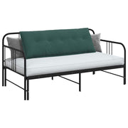 Vidaxl rugkussen donkergroen 140 x 50 cm katoen stof - afbeelding 3