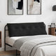 Vidaxl rugkussen zwart 140 x 50 cm katoen stof