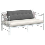 Vidaxl rugkussen donkergrijs 140 x 50 cm microvezel stof - afbeelding 3