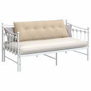Vidaxl rugkussen crèmekleurig 140 x 50 cm microvezel stof - afbeelding 3