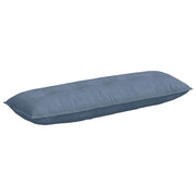 Vidaxl rugkussen blauw 140 x 50 cm katoen stof - afbeelding 2