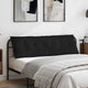 Vidaxl rugkussen zwart 160 x 19 x 50 cm stof