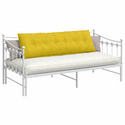 Vidaxl rugkussen geel 160 x 50 cm katoen stof - afbeelding 3