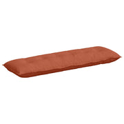 Vidaxl rugkussen rood-oranje 160 x 50 cm katoen stof - afbeelding 2