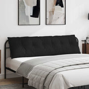 Vidaxl rugkussen zwart 180 x 19 x 50 cm stof - afbeelding 1