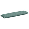Vidaxl rugkussen zeegroen 180 x 50 cm cordstof