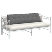 Vidaxl rugkussen donkergrijs 180 x 50 cm microvezel stof - afbeelding 3