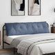 Vidaxl rugkussen blauw 180 x 50 cm katoen stof