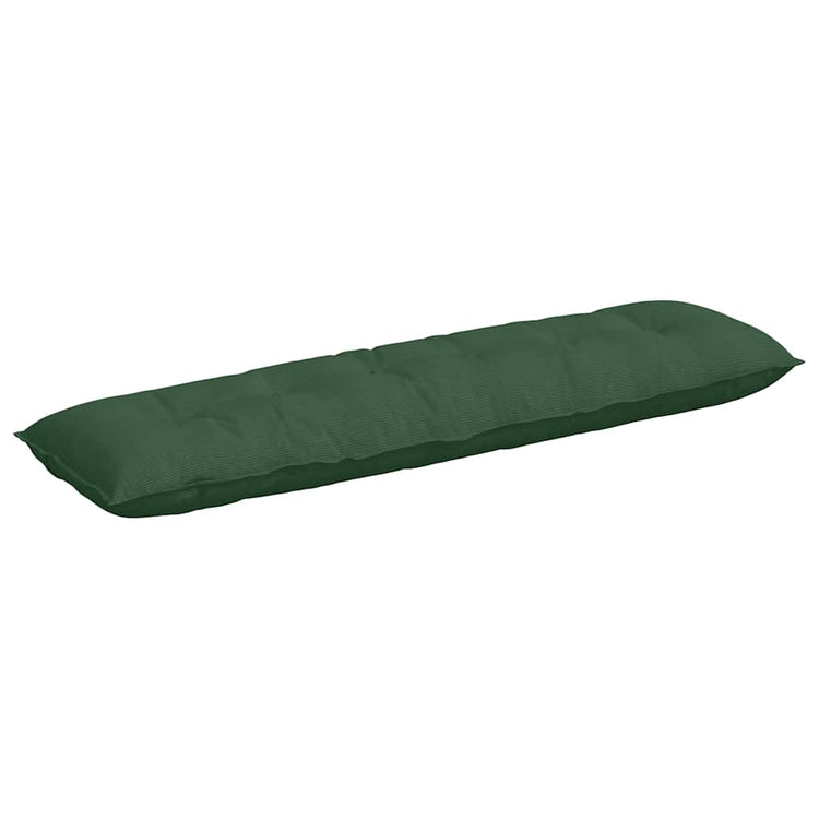 Vidaxl rugkussen jungle groen 180 x 50 cm katoen stof