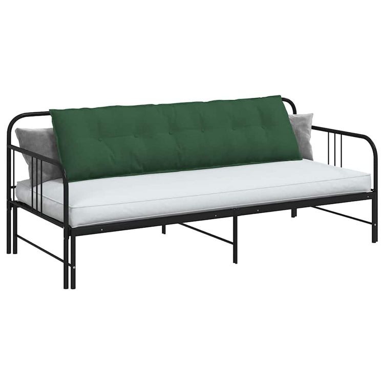 Vidaxl rugkussen jungle groen 180 x 50 cm katoen stof