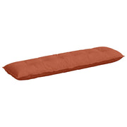 Vidaxl rugkussen rood-oranje 180 x 50 cm katoen stof - afbeelding 2